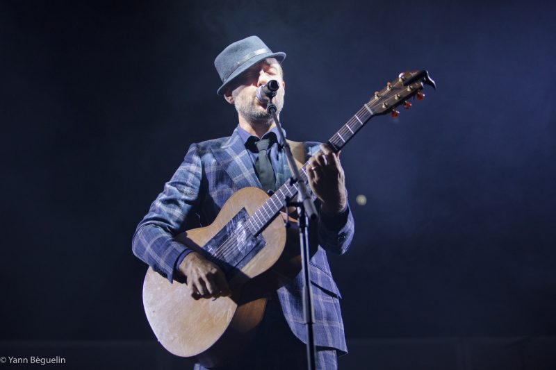 Charlie Winston lors du festival Le Chant du Gros en 2019 en Suisse Switzerland