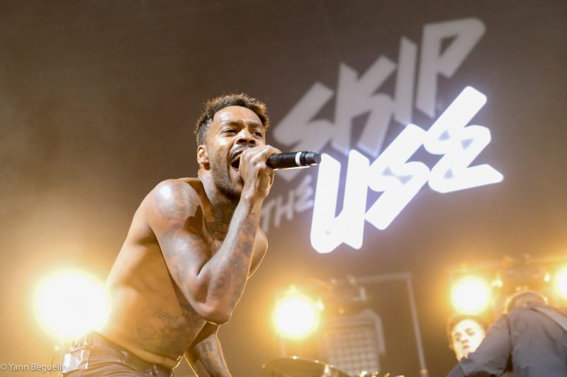 Skip The Use lors du festival Le Chant du Gros en 2019 dans le canton du Jura en Suisse