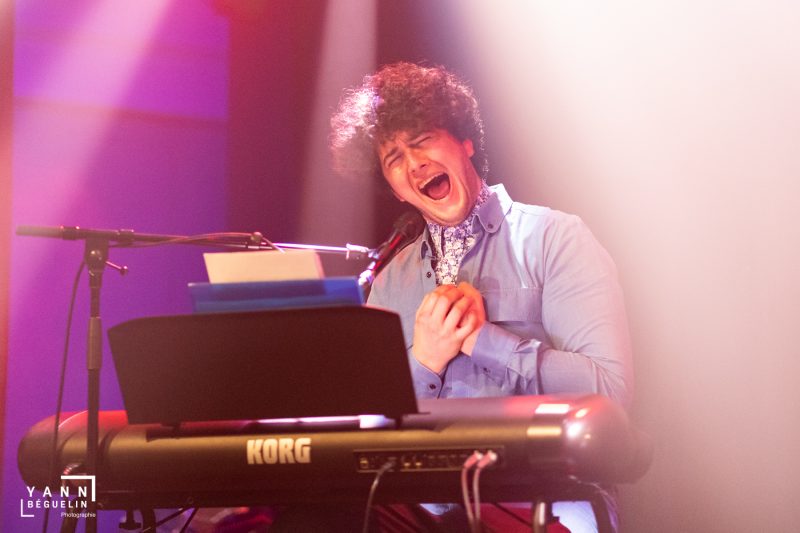 Gjon's Tears en concert au Royal à Tavannes en Suisse 2020