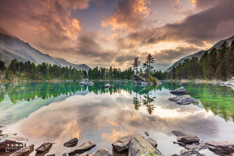 paysages des Grisons, Suisse, 2020